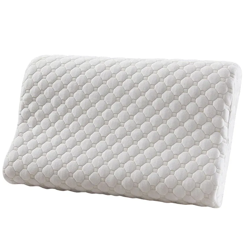 ZHUO MO белый памяти хлопка подушки точечный массаж здравоохранения латексная подушка для шеи сна Home Hotel подарок для мальчика девочки Постельное белье