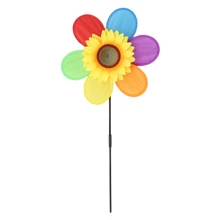 HBB ветряная мельница детские игрушки Подсолнух газон двор садовые украшения красочные открытый Спиннер