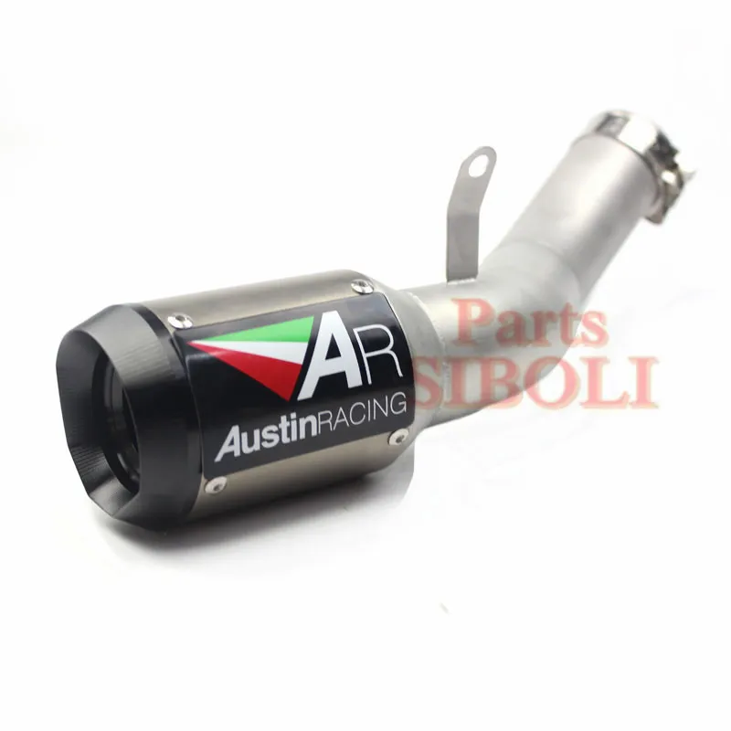 Slip On CBR1000 AR Exhaust Muffler Link Pipe Stainless Steel Motorcycle