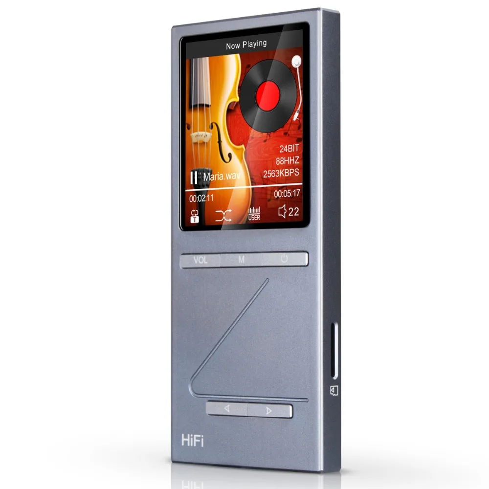 Original ONN X5 Hifi DAC de Audio Reproductor de MP3 Jugador con 2