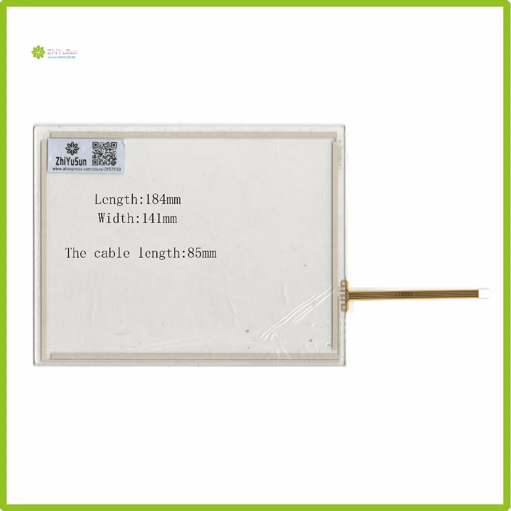 

ZhiYuSun LST08002 8Inch 184mm*141mm 4Wire Resistive TouchScreen Panel Digitizer 184*141 this is compatible