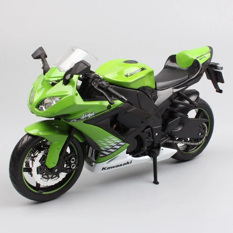 1:12 весы maisto Kawasaki NINJA ZX 10R супер велосипед литье под давлением транспортное средство, Мопед гоночный мотоцикл модели игрушки Детская Коллекция