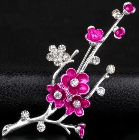 pink flower brooch pin silk brooch pins by latin handmade flower brooch pins for women