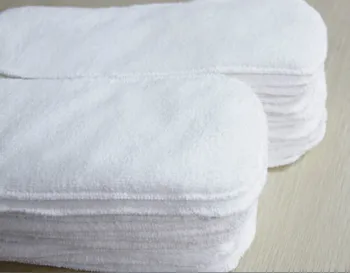 

Reusable Washable Inserts Boosters Liners For Real Pocket Cloth Nappy Diaper Cover Wrap Insert microfibre bamboo charcoal insert
