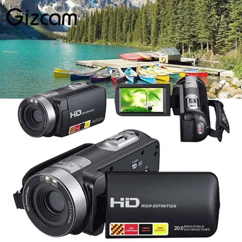 Gizcam Portable 3.0 inch LCD 1080P HD IR Night Vision Digital Cameras Video Camcorder DV DVR Cam Consumer Camcorders US Plug camera : image Gizcam Portable 3.0 inch LCD 1080P HD IR Night Vision Digital Cameras Video Camcorder DV DVR Cam Consumer Camcorders US Plug camera