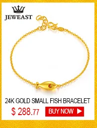 QA 24K Pure Gold Bracelet Real 999 Solid Gold Bangle Solid Beautiful Rose Romantic Trendy  Classic Jewelry Hot Sell New 2