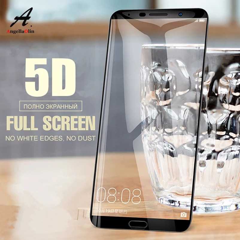 

5D Tempered Glass Screen Protector For Honor 10 9i for Huawei P Smart 9 Lite Nova 2s 2i 2 lite 3e Y6 Y7 Prime Y5 2018 Full Cover