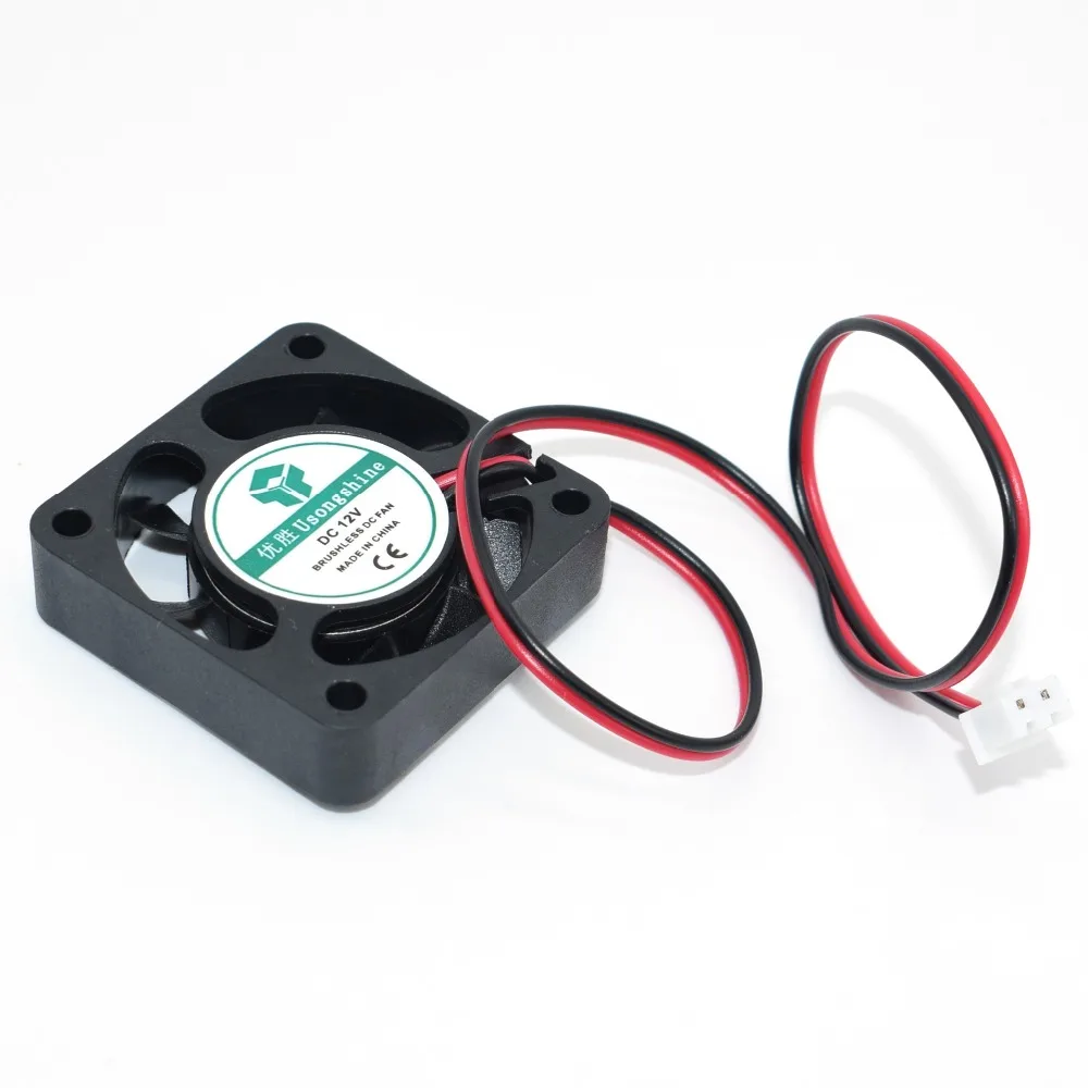 40x40x10 مللي متر 4010 المشجعين 12 v فولت فرش مراوح DC ل غرفة التبريد مسند تبريد للاب توب مدمج به مكبر صوت المبرد ل 3d طابعة أجزاء التبريد مروحة