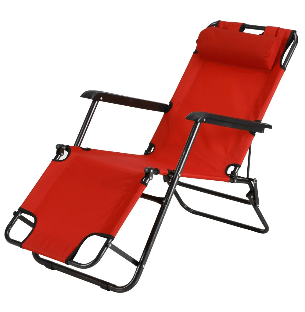 Factory direct chair beach chair chair bed outdoor outdoor folding bed