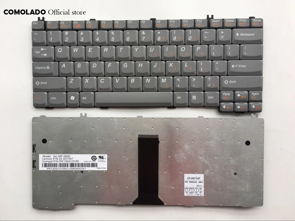 Английская клавиатура для Lenovo 14001 14002 F41 E23 F31 E42 Y510 E41 C460 US Layout | Запчасти ноутбуков