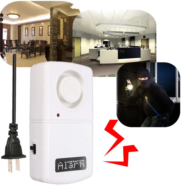 

New 1 Pcs Security Safely Home Alarm Automatic Alarm 120 db Power Blackouts Electric Burglar Alarm 220v 380v High Quality