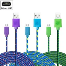 Cabo de carregador micro usb para xiaomi mi a2, para modelos zte blade s6, pro 6a, s2 l3 x3 nubia z9 mini z11 v18 n3