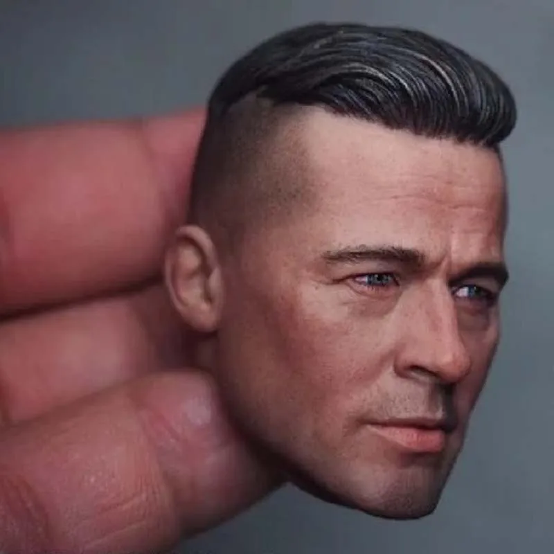 Mnotht 1:6 Scale Fury Brad Pitt Sculpt THREEQ MG002 мужской солдат резьба по головке модель игрушек