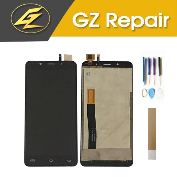 

5.5 Inch For Doogee F7 LCD Display With Touch Screen Sensor Digitizer Assembly White Black Color With Toosl Tape