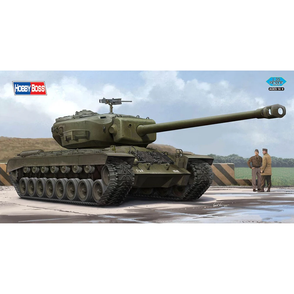 Toys Military Models & Kits Hobbyboss 1/35 82426 T26E4 Super Pershing
