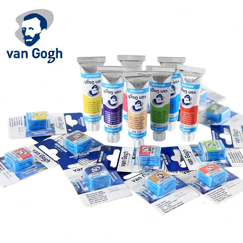 

multicolor select Netherlands import Van Gogh Watercolor Pigment, Tubular Liquid Watercolor Pigment