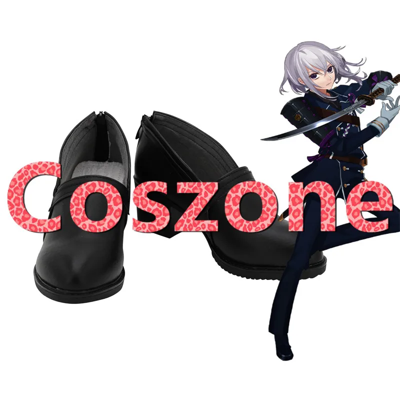 Touken Ranbu Online HonebamiToushirou/Обувь для костюмированной вечеринки Ботинки Хэллоуина