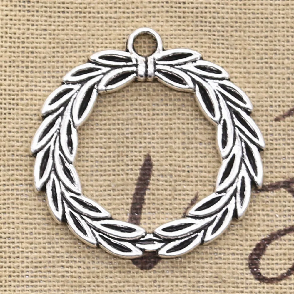 10pcs Antique Silver Alloy Mermaid Charms Pendants Jewellery Making 36x34mm