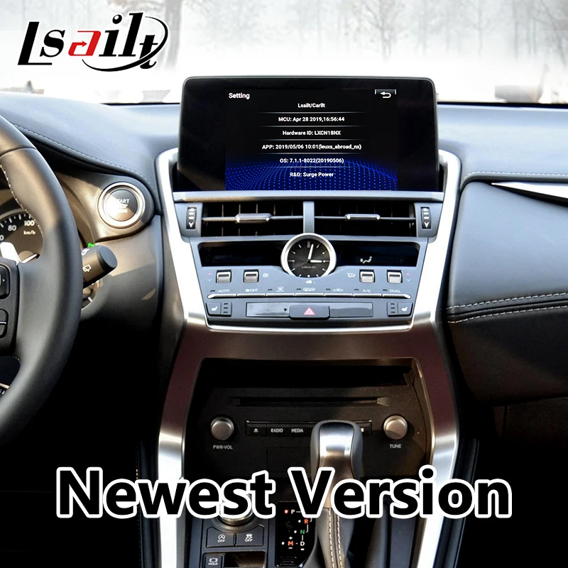 4 + 64 Гб Lsailt Android 9 0 CarPlay/Мультимедийный видео интерфейс для Lexus NX200t NX300h 2013 20
