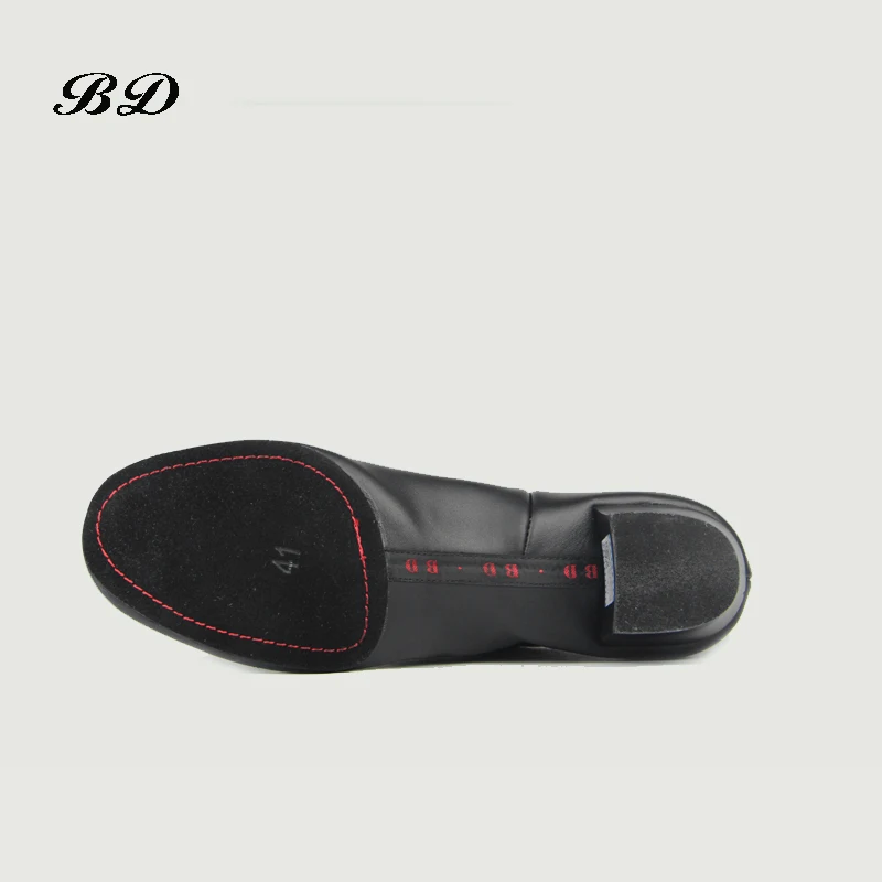 BD Latin Dance Shoes Sneakers MEN SHOES Profession Ballroom Shoe Modern Soft Cowhide Genuine Leather Wearable Sole Sweat Inside 5