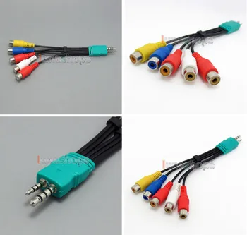 

1pcs A Composite Component Scart Adapter Cable BN39-01154W for Samsung 3D LED HDTV LN004768