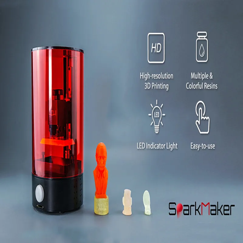 Sparkmaker 3d нити Lcd/sla/Dlp продвижение 3d принтер аксессуары Filameant 405nm смола