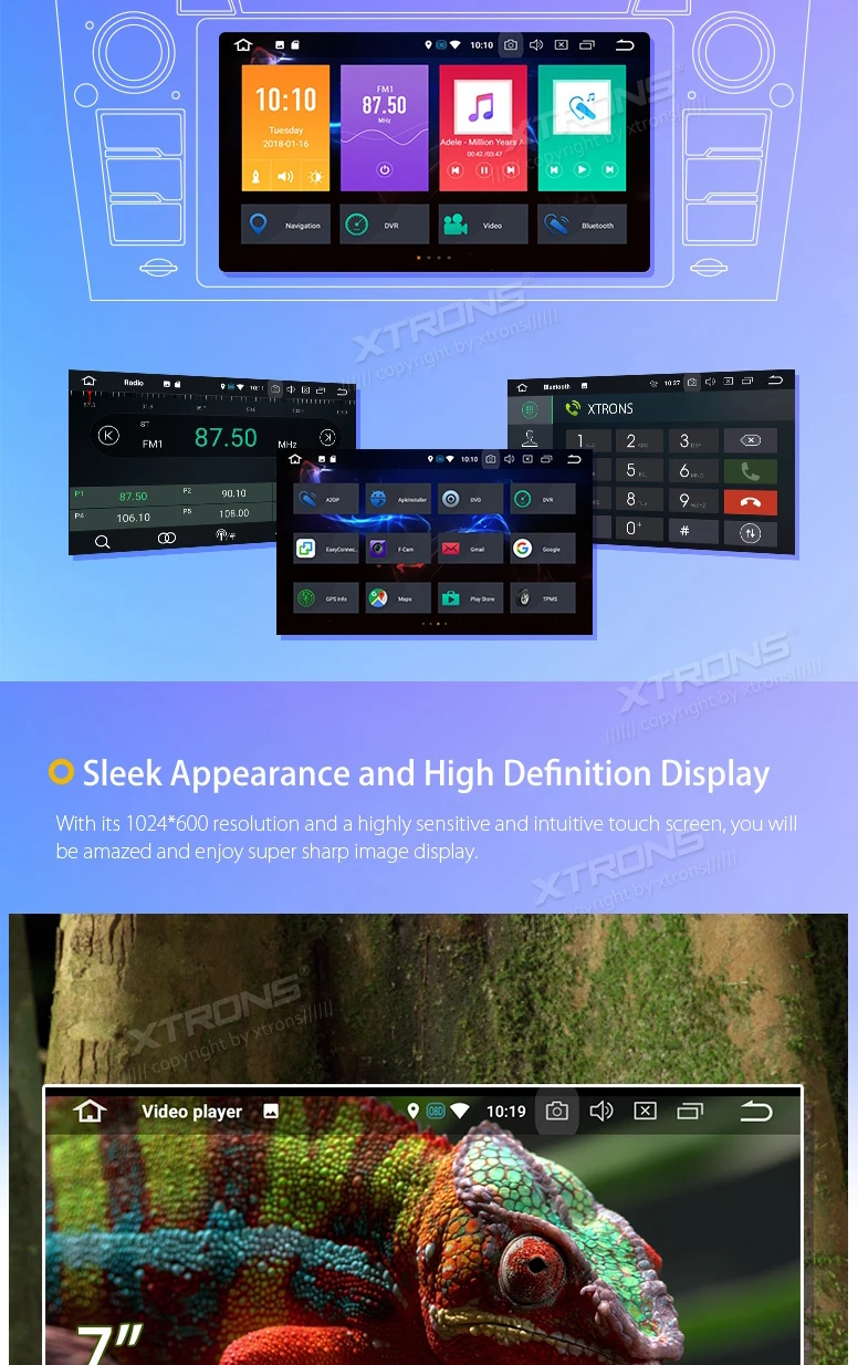 Cheap 7" Android 8.0 OS Car DVD Multimedia Radio for BMW E90 2005-2012 & E91 2005-2012 & E92 2006-2013 & E93 2007-2013 & M3 2007-2012 9