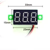 DIY Red Blue Digital LED Mini Display Module DC2.5V-32V DC0-100V Voltmeter Voltage Tester Panel Meter Gauge for Motorcycle Car ► Photo 2/6