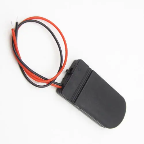 

5PCS CR2032 Button Coin Cell Battery Socket Holder Case Cover With ON/OFF