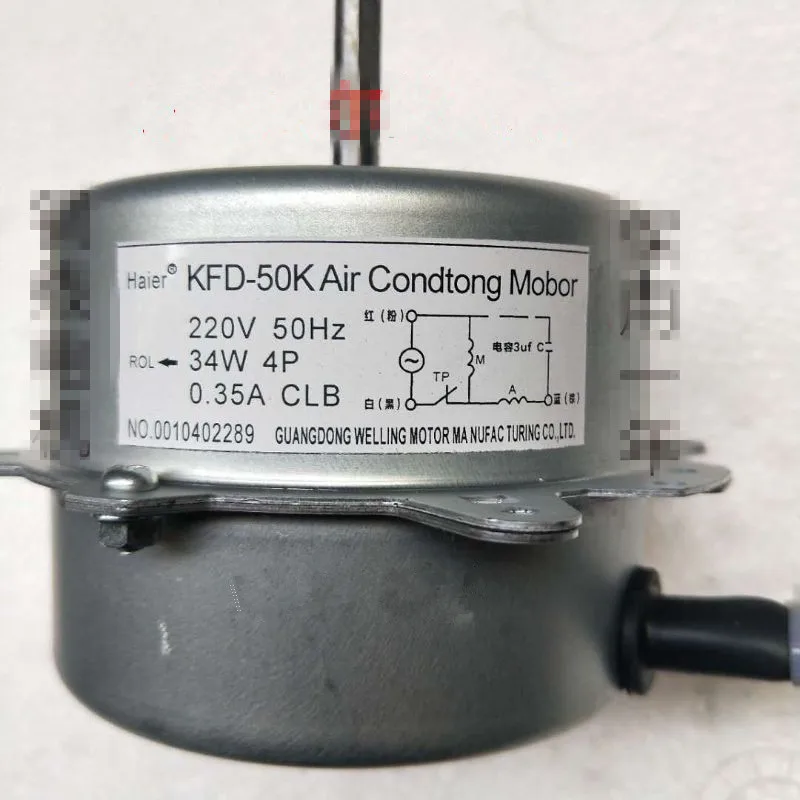 Original air conditioner fan motor for haier air conditioner parts KFD