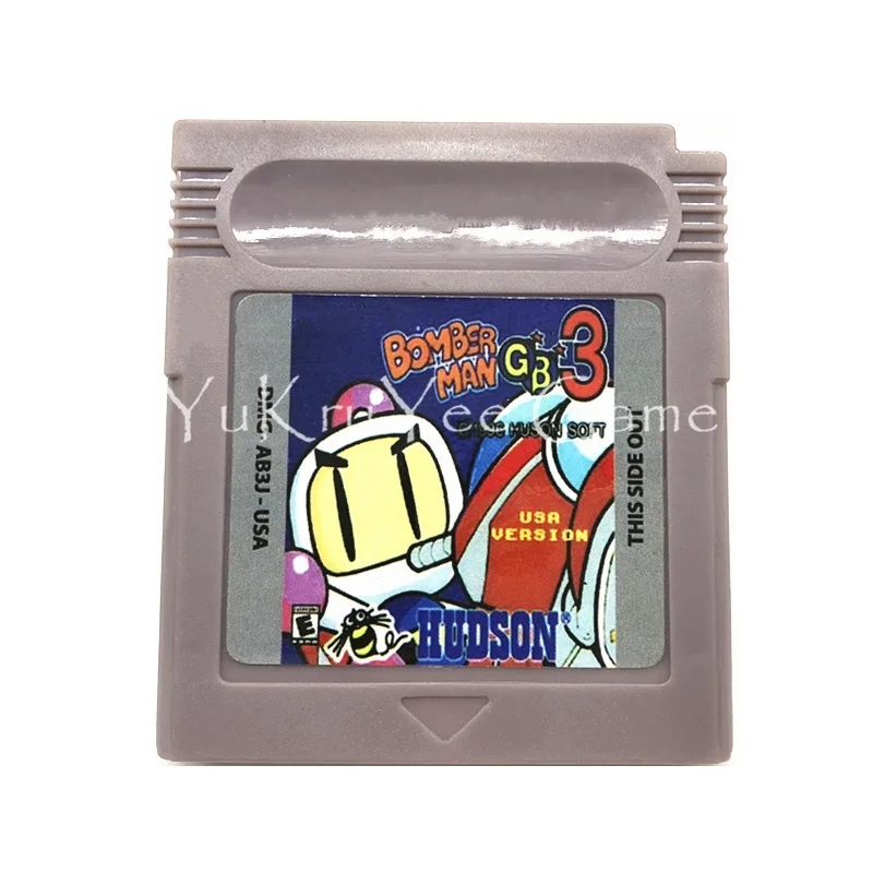 

Bomberman GB 3 Video Game Memory Cartridge Card for 16 Bit Console Accessories