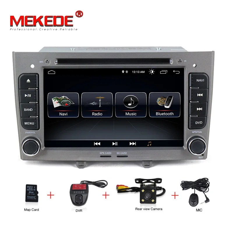 

Free shipping! Android 8.0 Quad Core Car DVD Player GPS Navi for Peugeot 408 for Peugeot 308 308SW Audio Radio Stereo Head Unit