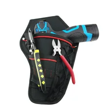 Электрик Оксфорд холст Отвертка Ручной инструмент сумка держатель Водонепроницаемый поясной карман ремень для инструментов сумка 300*190 мм