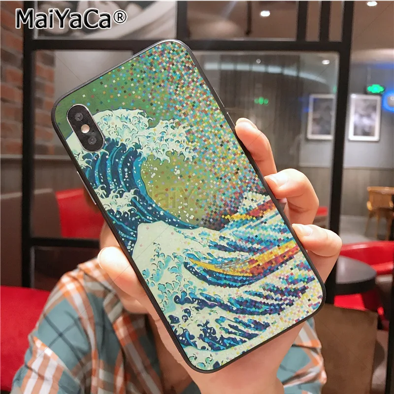 MaiYaCa Hokusai большая волна чехол для телефона iphone 11 Pro X 8 7 6 6S Plus 5 5S SE cass