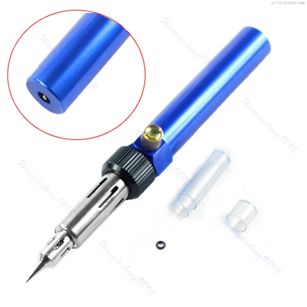 

2018 Butane Gun Blow Torch Gas Soldering Solder Iron Woolelding Pen Burner Cordless