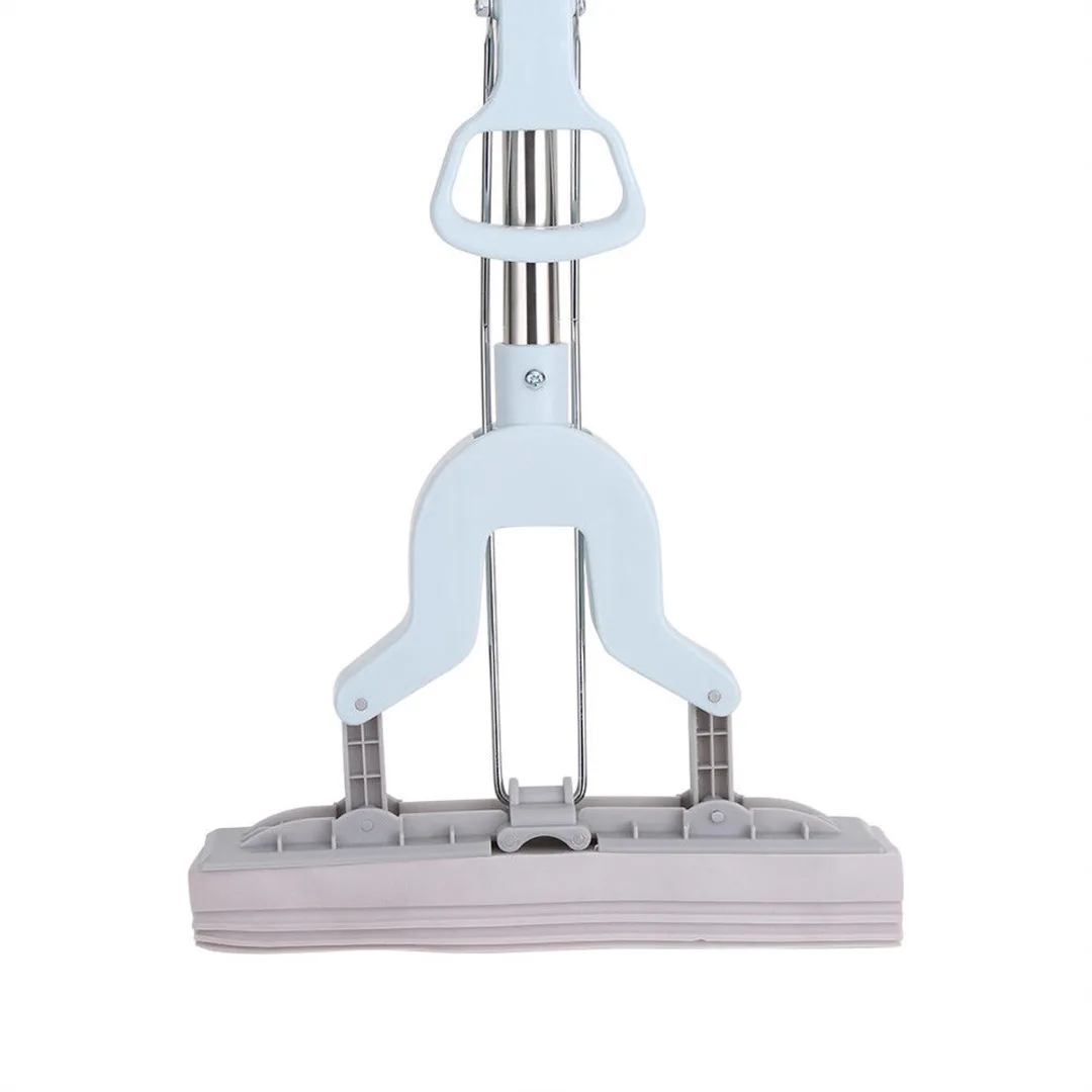 Stainless Steel Telescopic Handle Absorbent Sponge Mop Home Floor Cleaning Tool