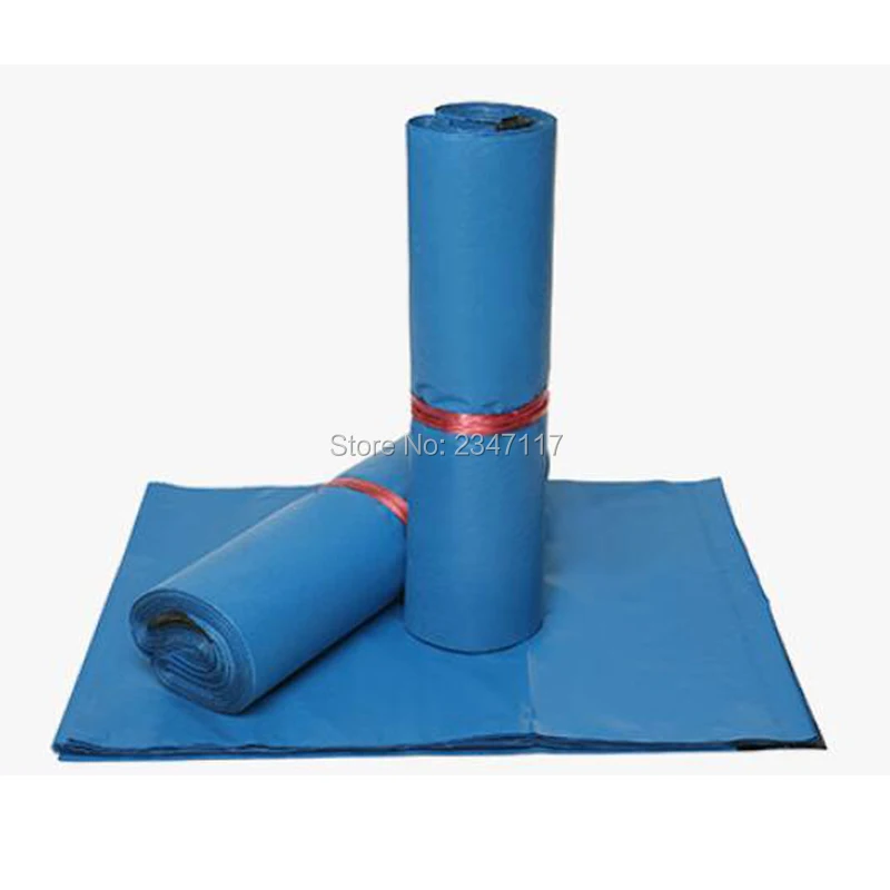 Self Sealing Plastic Poly Envelope/mailing bag/Courier Mailer Express Bag 100PCS Blue Color
