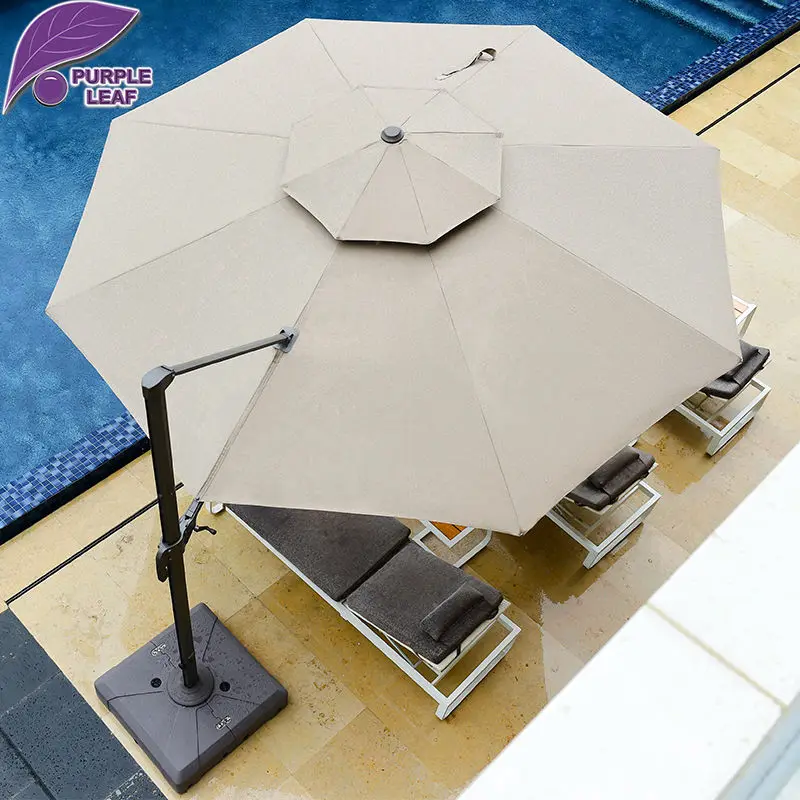 purple leaf patio umbrella