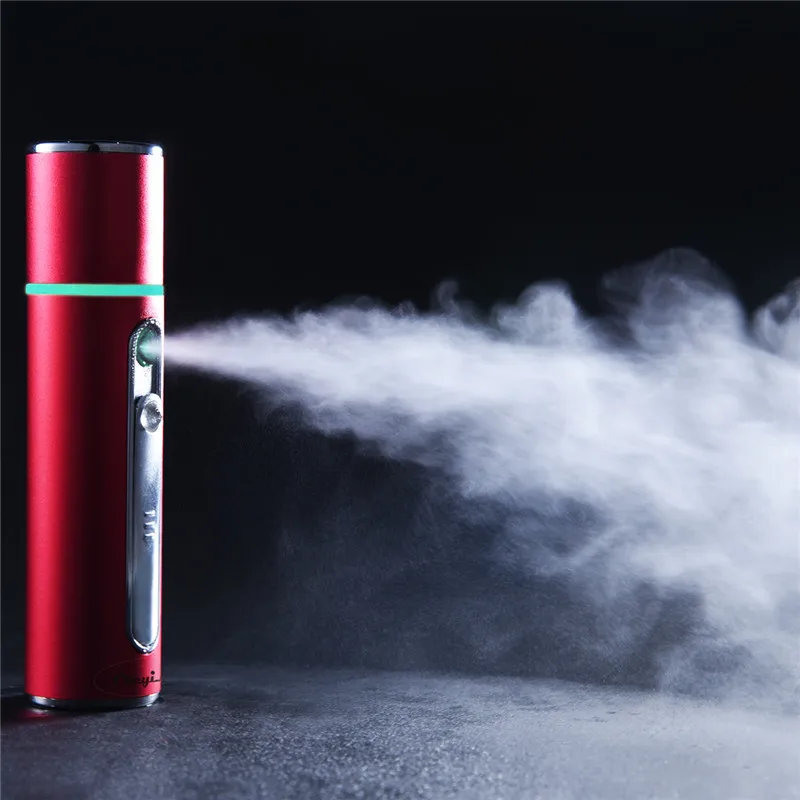 

Mini Nano Mist Sprayer Facial Steamer Portable Handy Mister Cool Mist Spray Face Skin Moisturizing Hydrating USB Rechargeable 35