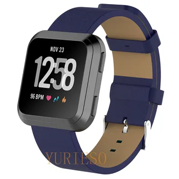 

20pcs Watchband For Fitbit Versa Smart Watch Leather Strap Classical Replacement Watch Straps Watch Accessories For Fitbit Versa
