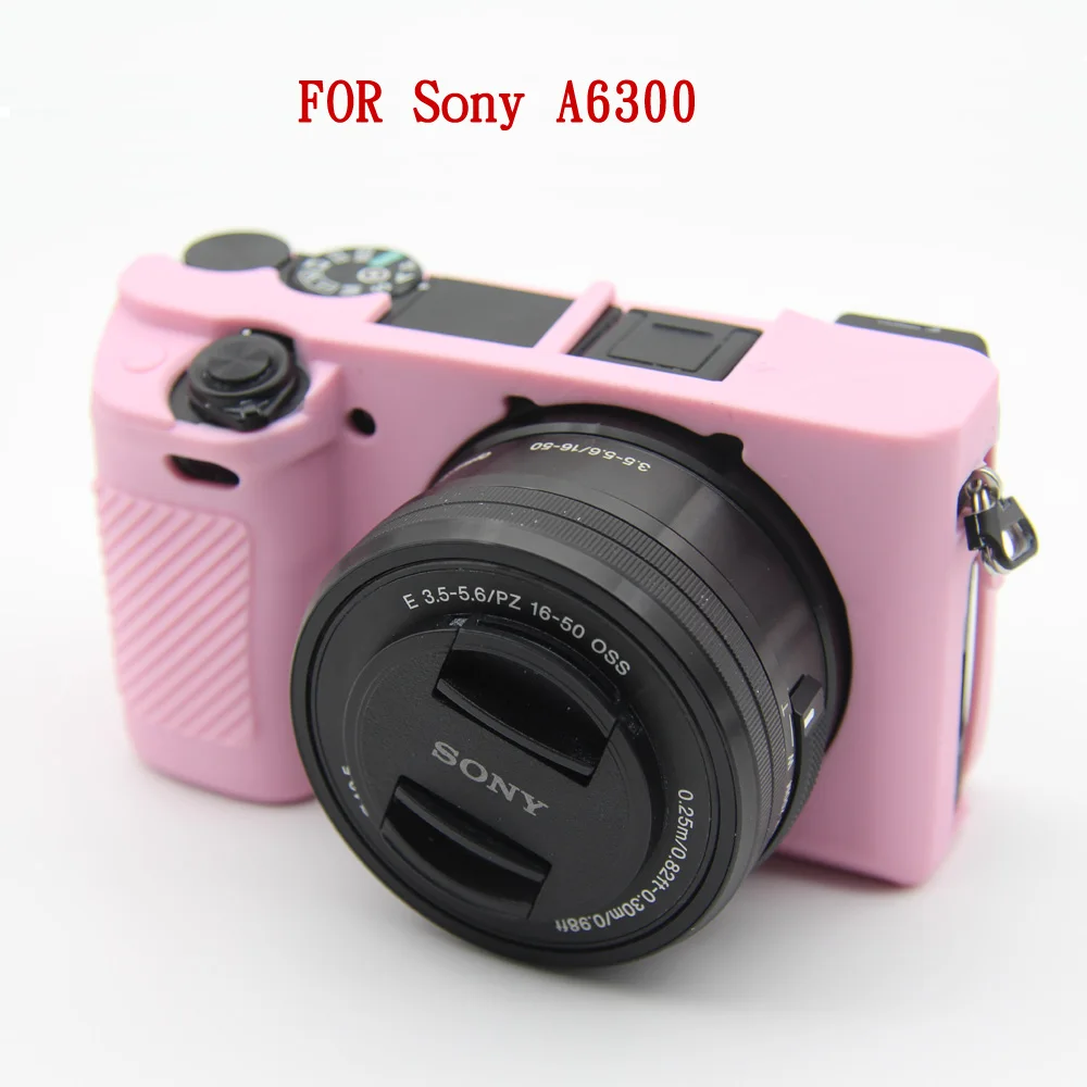 Мягкий силиконовый защитный чехол для камеры Sony A6500 A6300 A6000 A5000 A5100 RX100 III