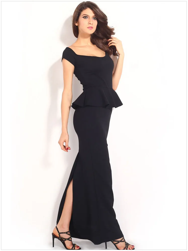Charming Women s Low Cut Backless Ruffle Trim Prom Party Dress Night charming-women-s-low-cut-backless-ruffle-trim-prom-party-dress-night