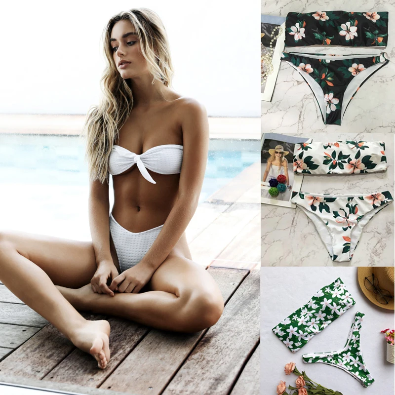 ladies strapless bikinis