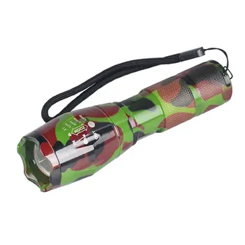 

TMWT LED Fashlight Ultra Bright T6 CREE L2 Powerful G700 Zoom Camping Torch Light Black or Camouflage