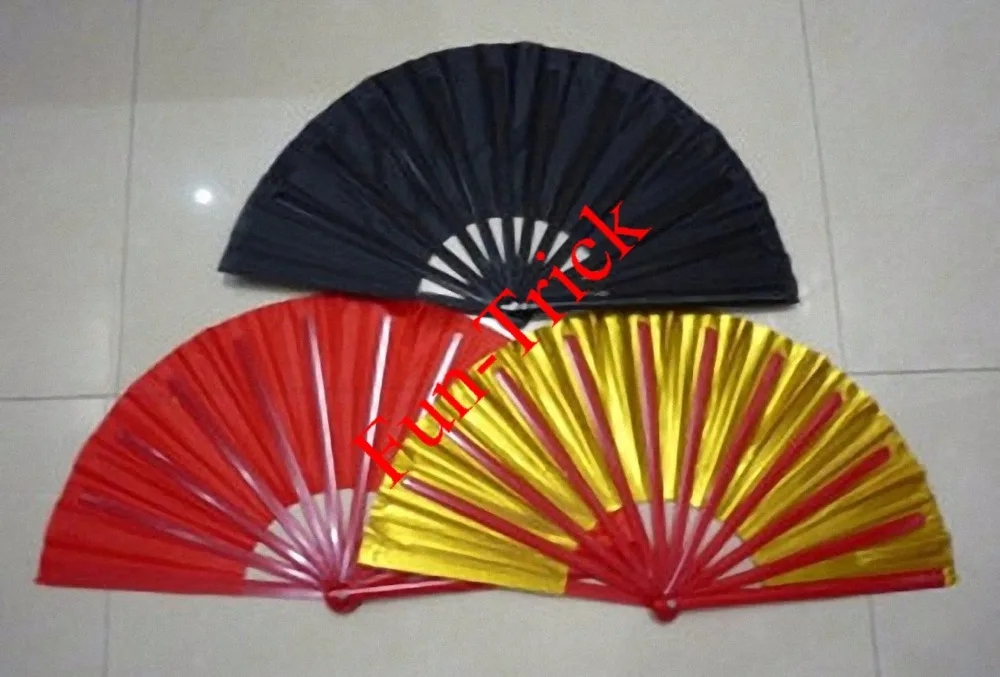 Бесплатная доставка набор вееров для манипуляций (черный красный