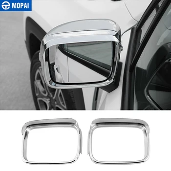 

MOPAI ABS Chrome Car Rearview Mirror Side Glass Mirror Decoration Cover Trim Stickers for Jeep Renegade 2015-2016 Car Styling