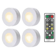Беспроводной датчик касания с регулируемой яркостью светодиодный под кухонные шкафы Светодиодные шайбы для близкого гардероба Лестницы прихожей ночной Светильник