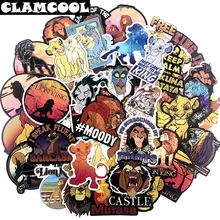 50Pcs European And American Classic Animation Lion Sticker ForDecorative Guitar Skateboard Toy Motorcycle Luggage Suitcase