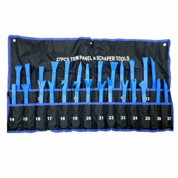 

Professional 27 Piece Car, Van Door Trim Panel removal set comes in Heavy Duty Storage Roll