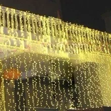 960 светодиодный 15 м* 2 м занавески, рождественские украшения мигающие светодиодные лампочки, сказочный водонепроницаемый светодиодный свет полосы